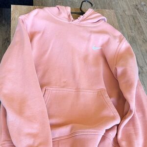 Nike Men's Pink Hoodie